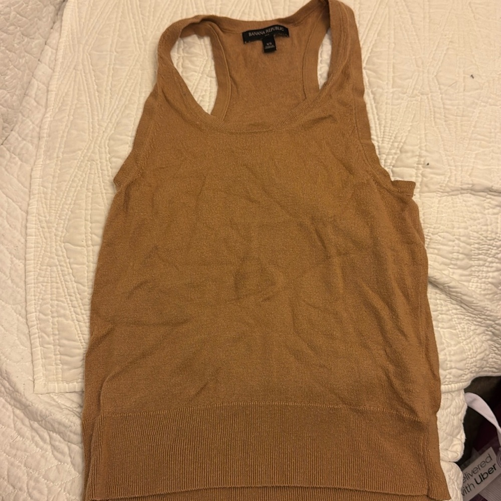 Banana Republic Gold Top XS
